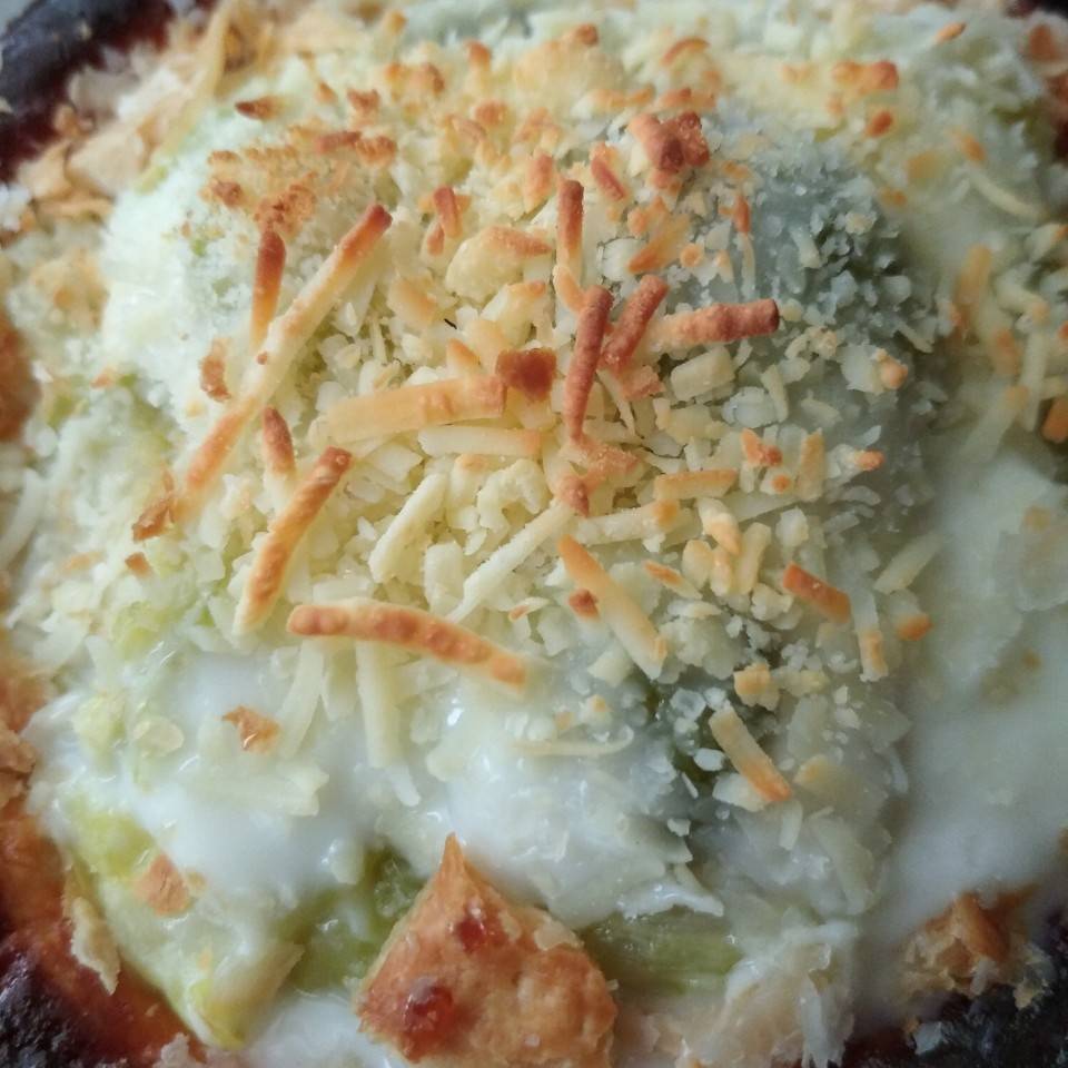 Coles de Bruselas gratinadas Coles de Bruselas gratinadas