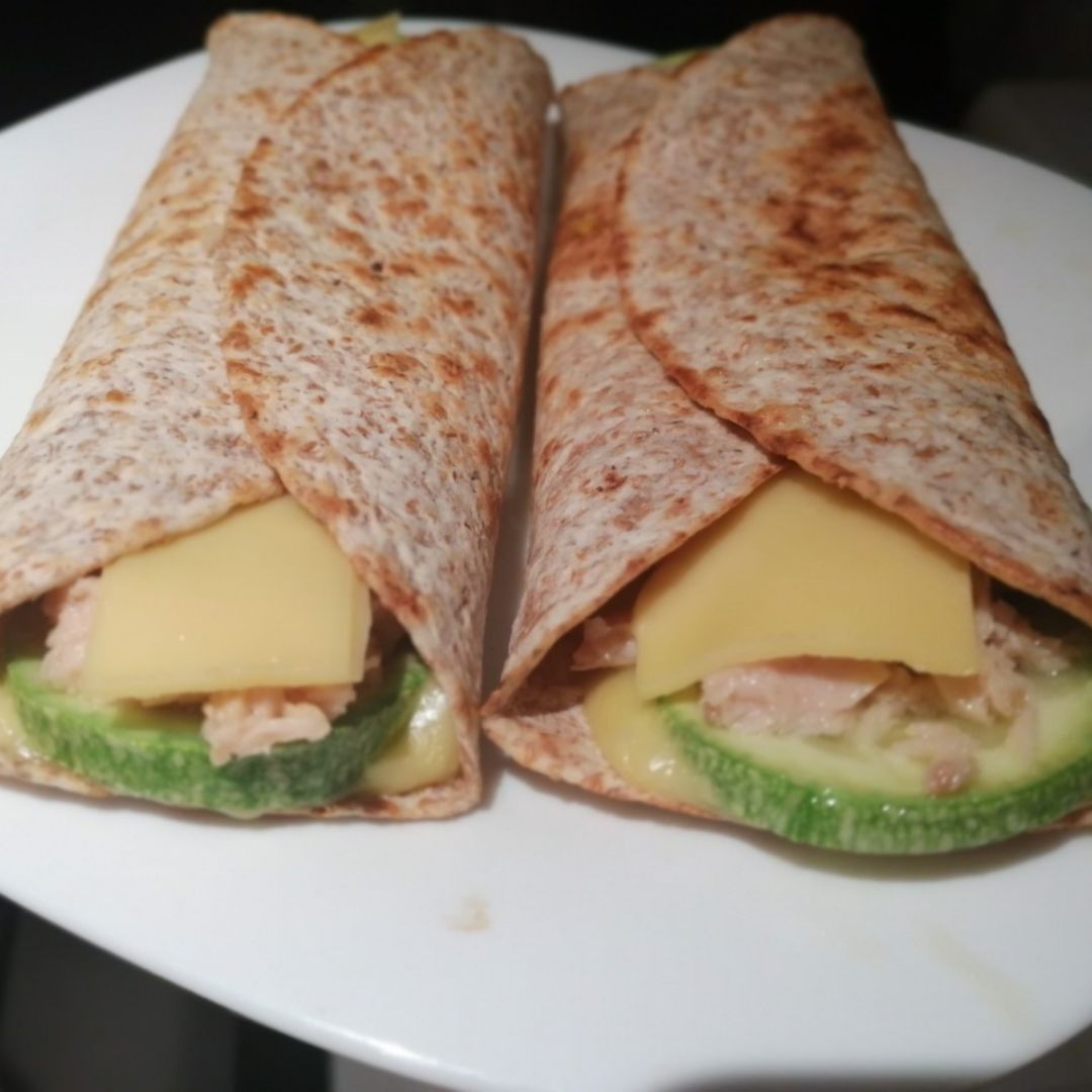 Fajita de calabacín Fajita de calabacín