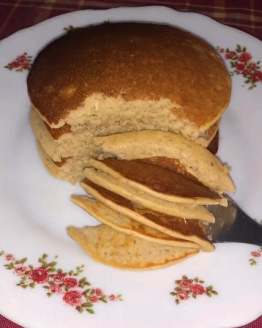 Mis tortitas proteicas 🥞🍌🥜 Mis tortitas proteicas 🥞🍌🥜