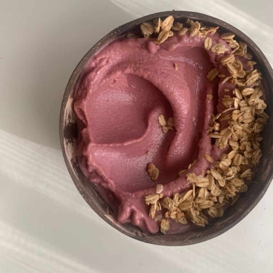 Helado de frutos del bosque Helado de frutos del bosque