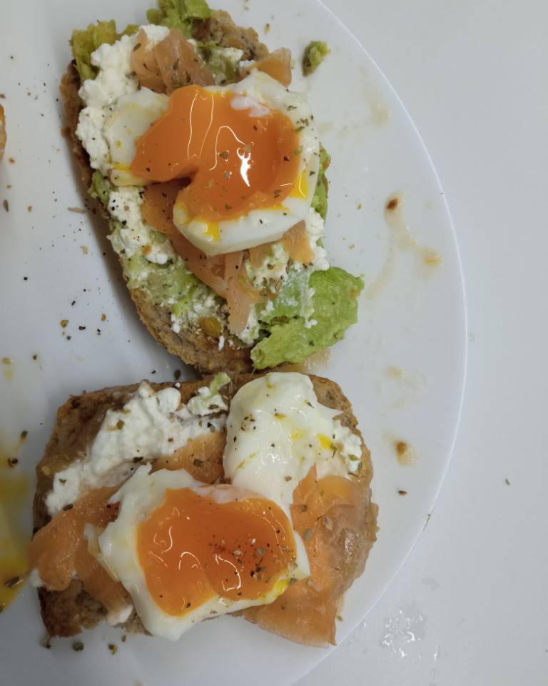Tostadas saladas