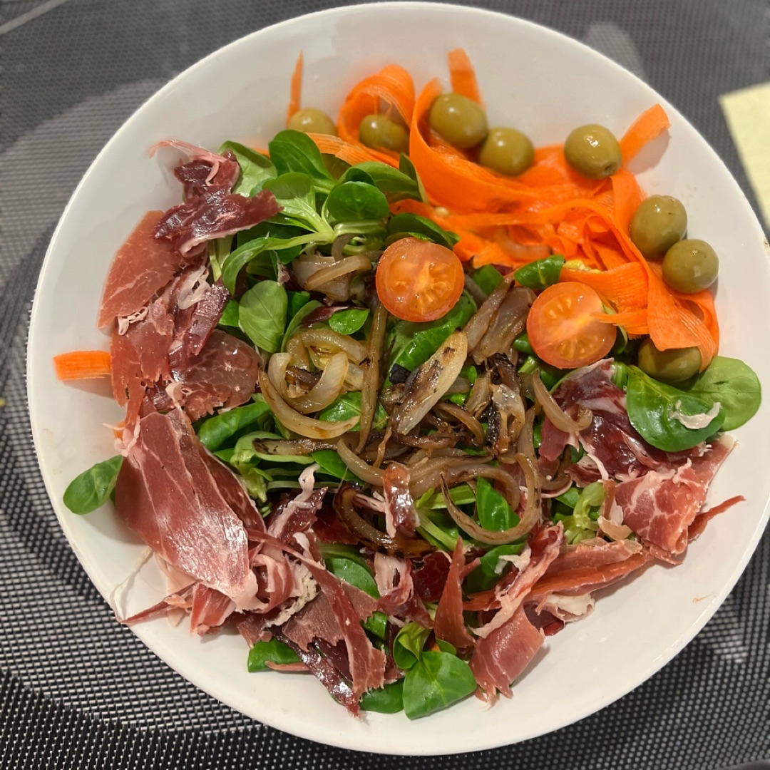 Ensalada de jamón Ensalada de jamón