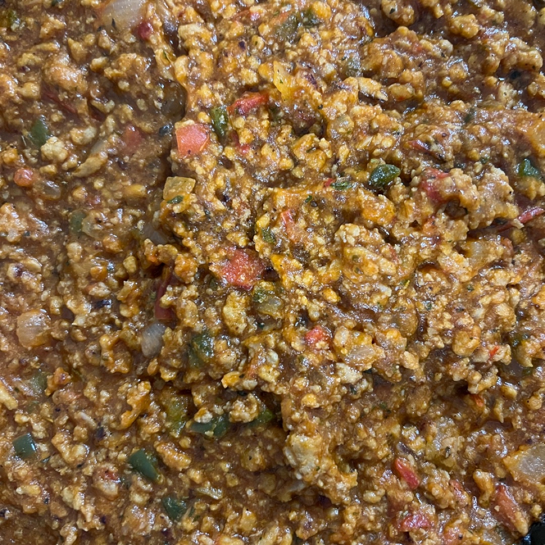 Pimiento relleno gratinado Paso 2 Pimiento relleno gratinado Paso 2