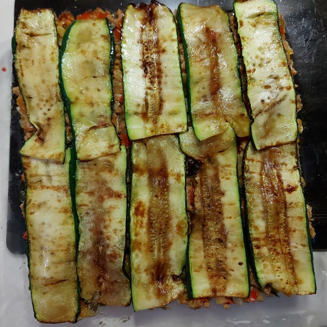 Lasaña de verduras🥕🧄🍅🧅🫑🌶 Paso 6 Lasaña de verduras🥕🧄🍅🧅🫑🌶 Paso 6