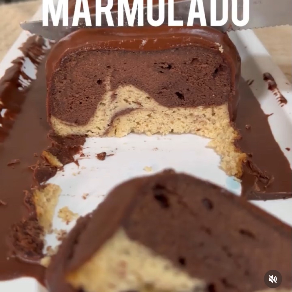 Bizcocho marmolado Fit 
