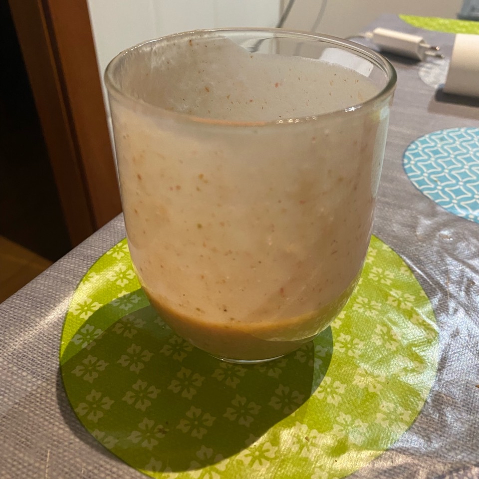 Batido fresa y plátano 