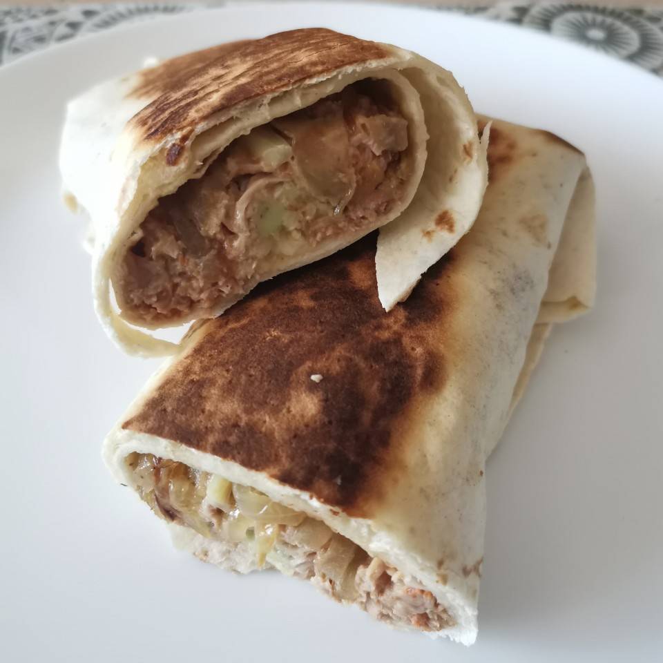Burrito pulled pork 