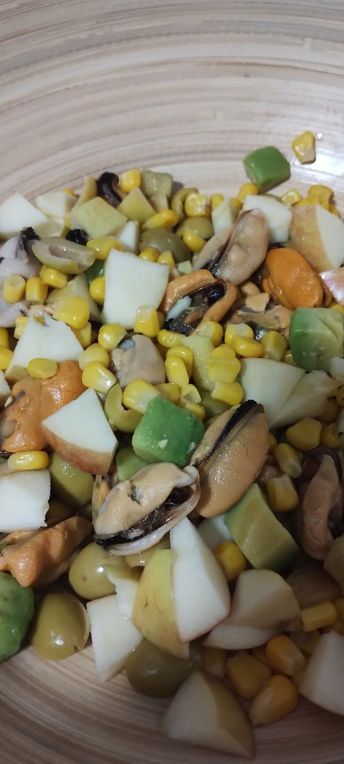 Ensalada de pasta de lentejas  Paso 1