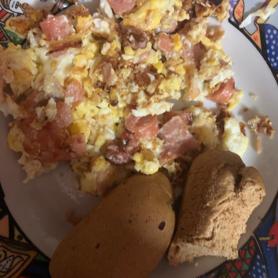 huevos con pan integral huevos con pan integral