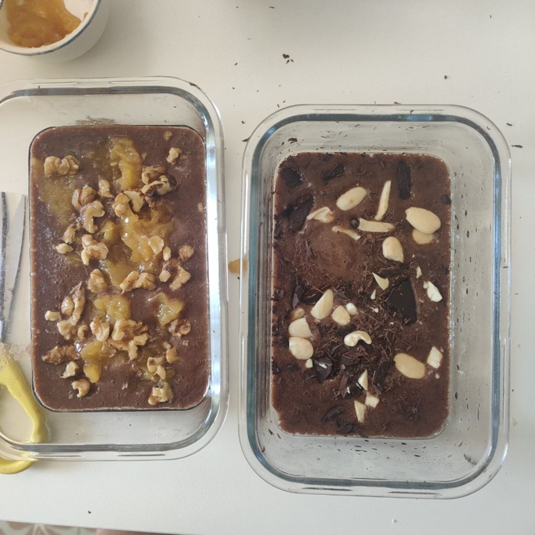 Tarta de plátano al microondas lista en 5 minutos 🍌🍌🍌🍌 Paso 2 Tarta de plátano al microondas lista en 5 minutos 🍌🍌🍌🍌 Paso 2