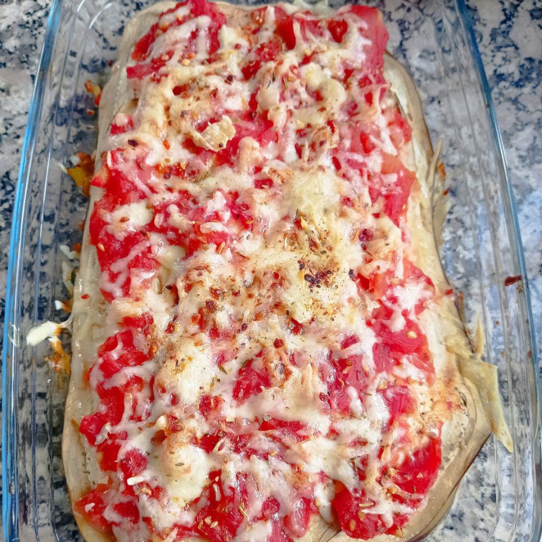 Lasaña de berenjena 🍆 con boloñesa de lentejas y 🧀 Paso 6 Lasaña de berenjena 🍆 con boloñesa de lentejas y 🧀 Paso 6