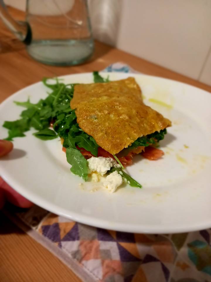 Tortilla de trucha ahumada Tortilla de trucha ahumada