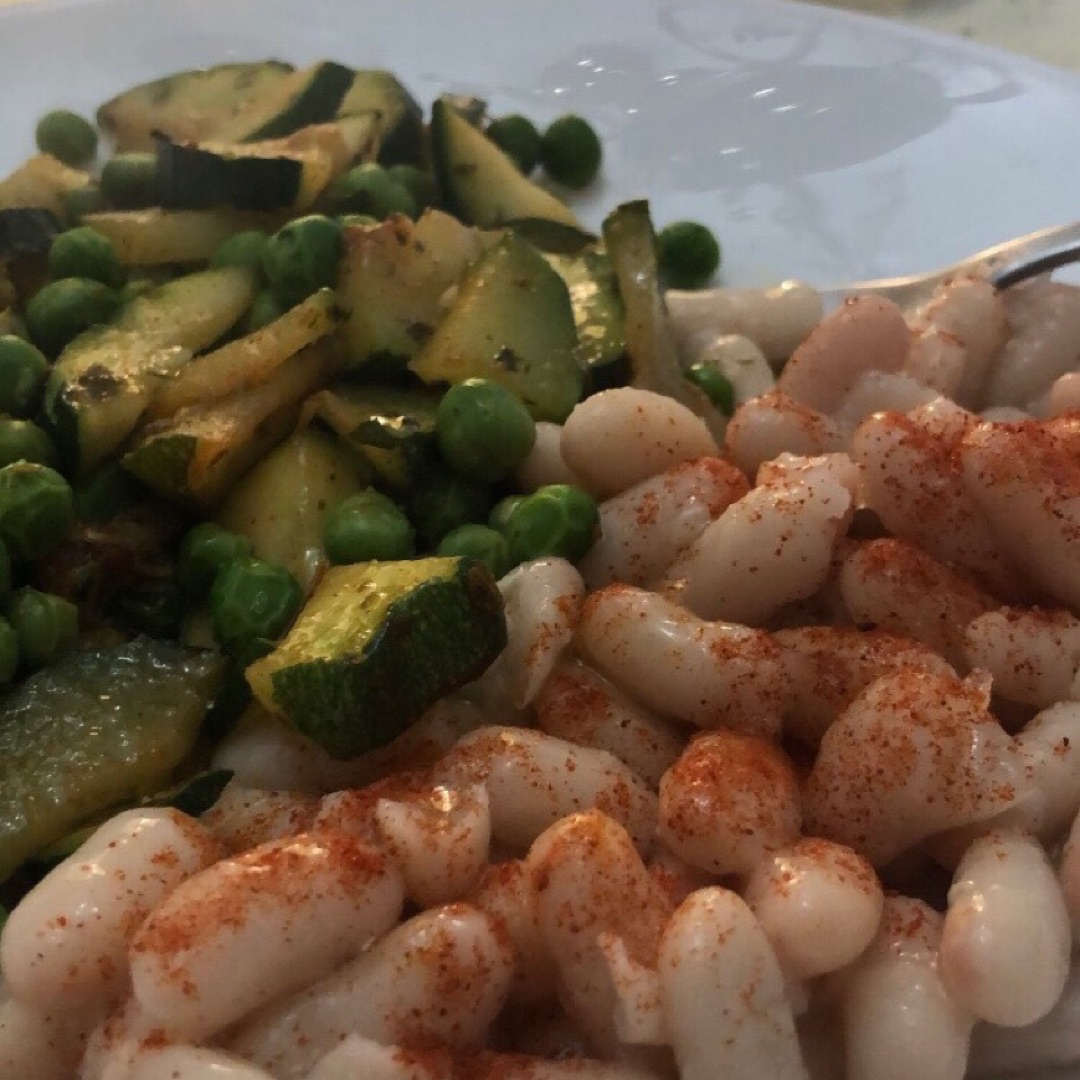 Judías con verduras Judías con verduras