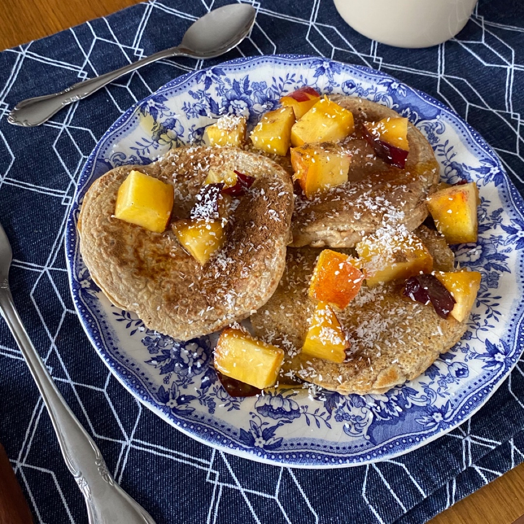 Pancakes con frutas