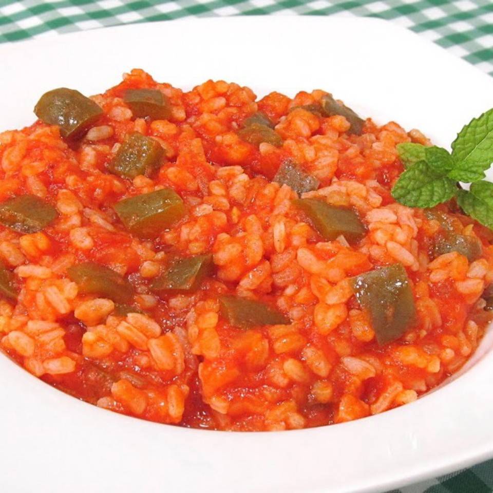Arroz a la puttanesca Arroz a la puttanesca