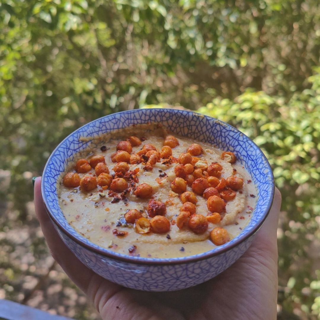 Hummus de jengibre y limón 🍋 Hummus de jengibre y limón 🍋