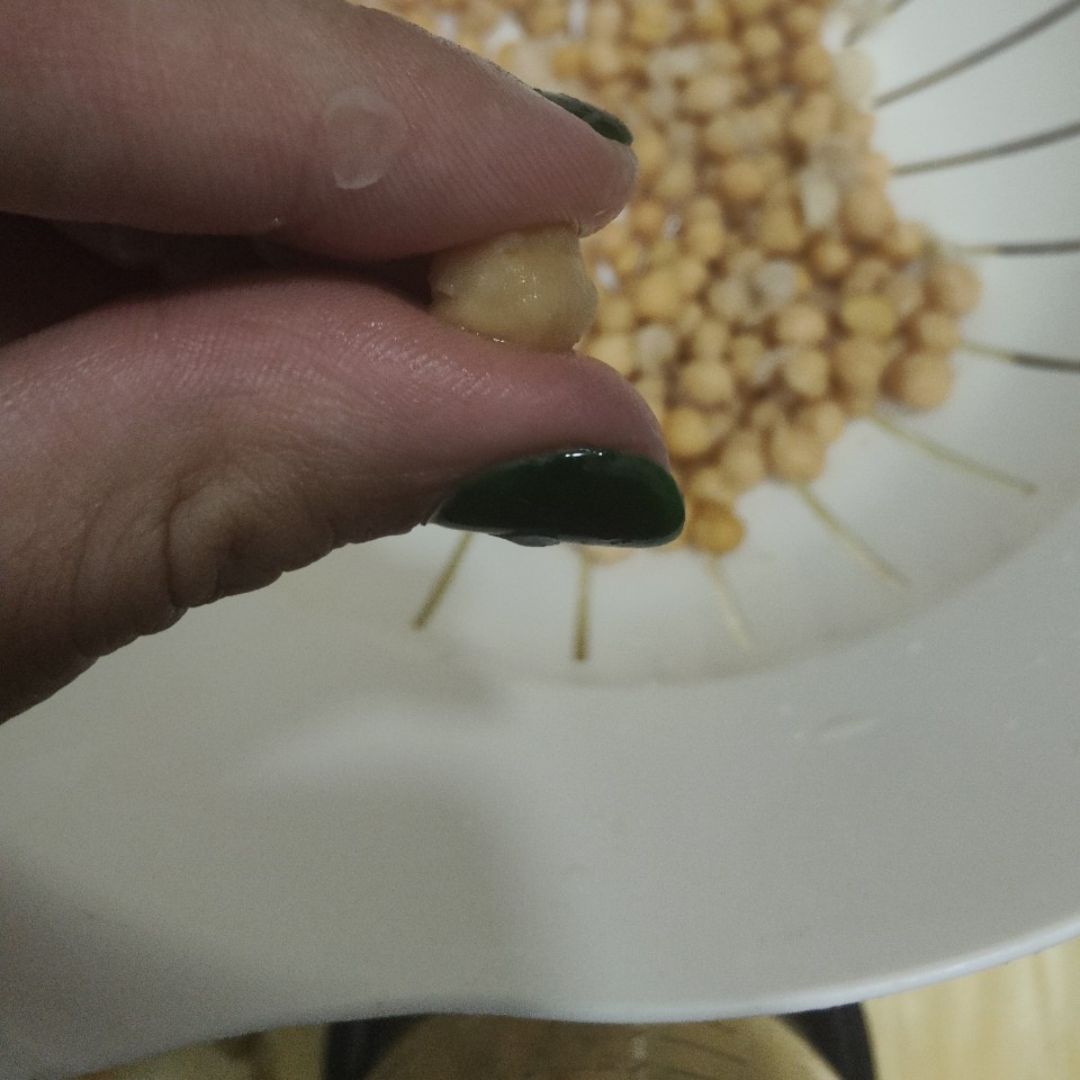 Hummus de jengibre y limón 🍋 Paso 1 Hummus de jengibre y limón 🍋 Paso 1