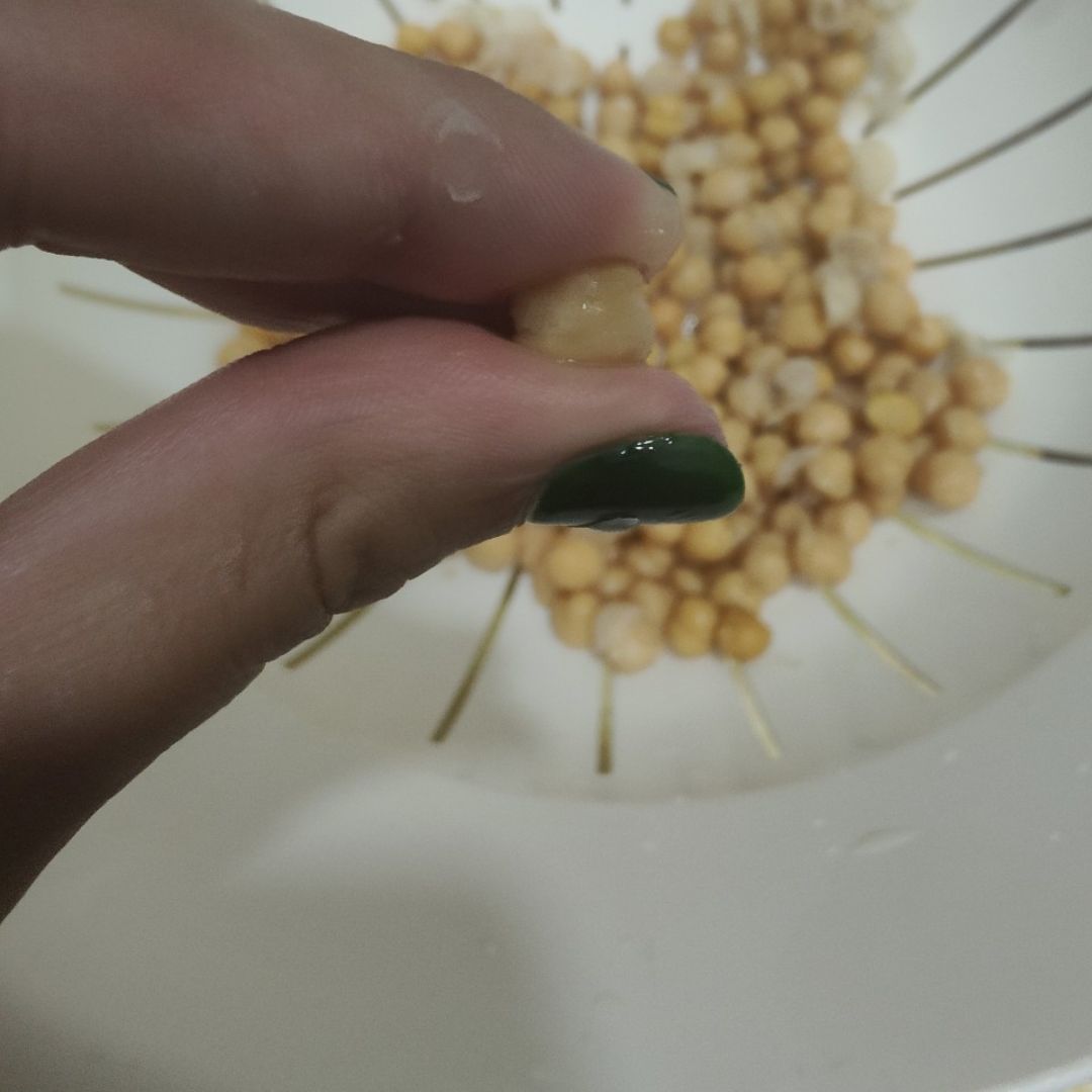 Hummus de jengibre y limón 🍋 Paso 1 Hummus de jengibre y limón 🍋 Paso 1