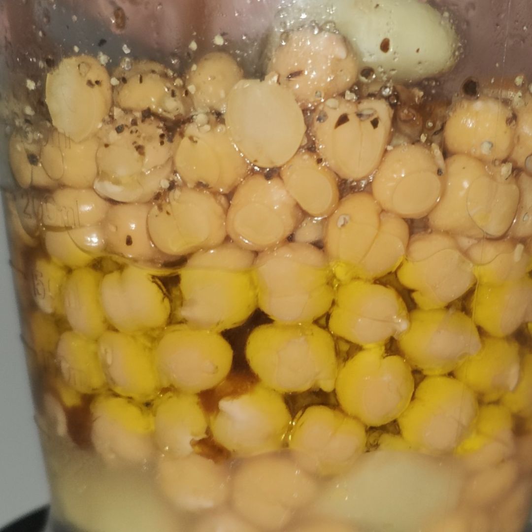 Hummus de jengibre y limón 🍋 Paso 4 Hummus de jengibre y limón 🍋 Paso 4