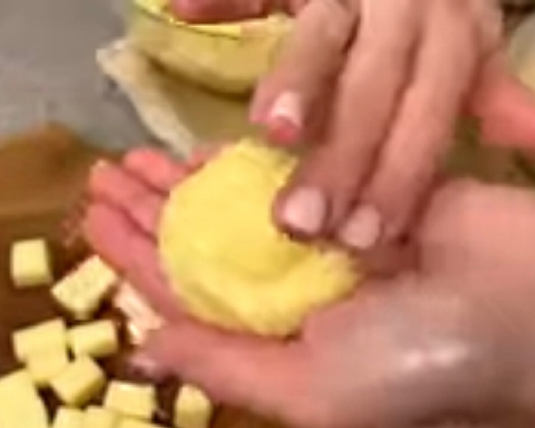 Bolitas de patata Paso 4 Bolitas de patata Paso 4