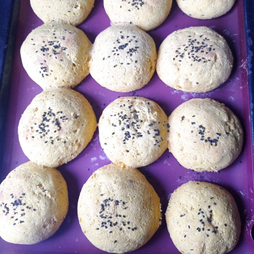 Bollitos tiernos de calabaza 🎃 y Nutella casera 🍫 Paso 5 Bollitos tiernos de calabaza 🎃 y Nutella casera 🍫 Paso 5
