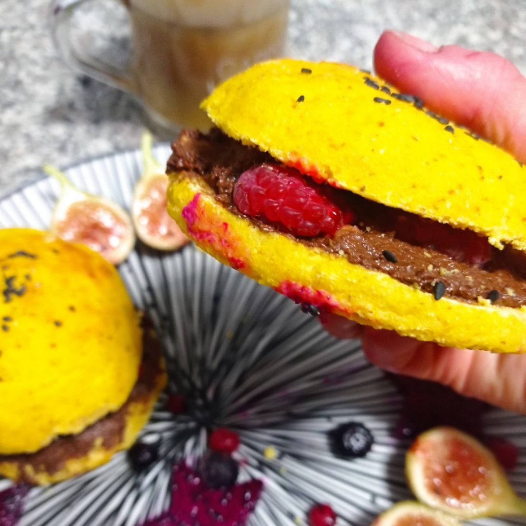 Bollitos tiernos de calabaza 🎃 y Nutella casera 🍫 Paso 7 Bollitos tiernos de calabaza 🎃 y Nutella casera 🍫 Paso 7