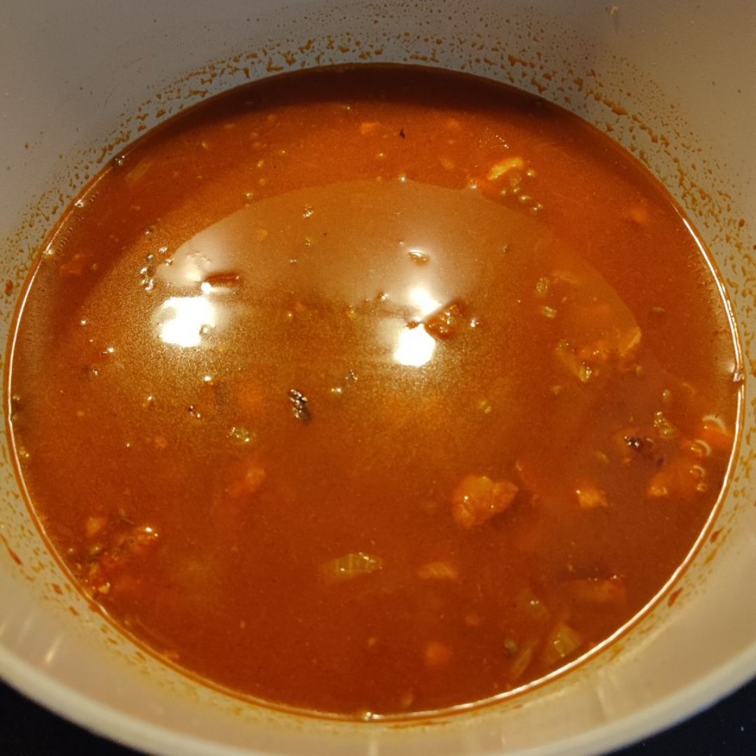 Lentejas con verduras y chorizo Paso 2 Lentejas con verduras y chorizo Paso 2