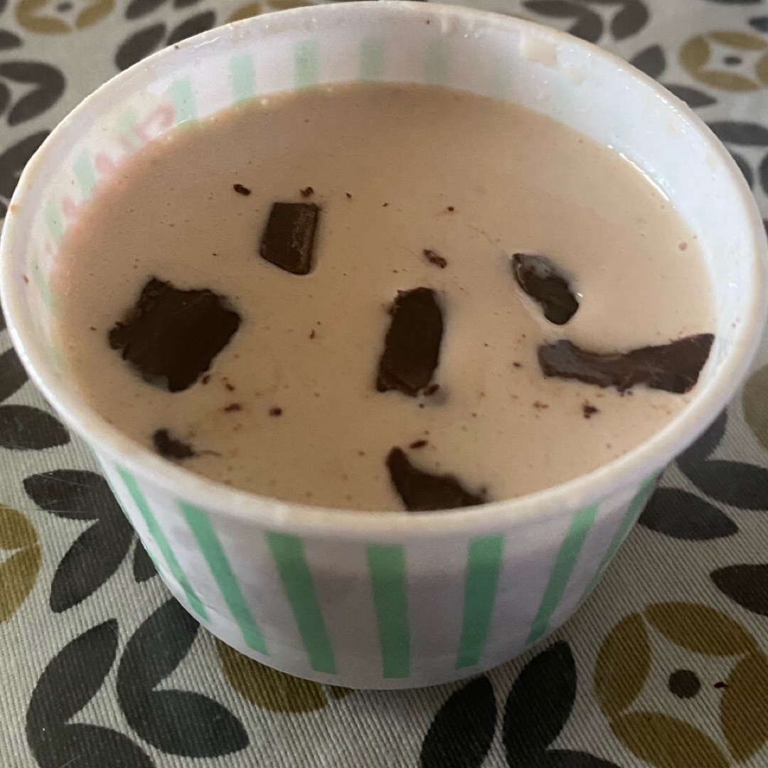 Helado proteico de plátano Helado proteico de plátano