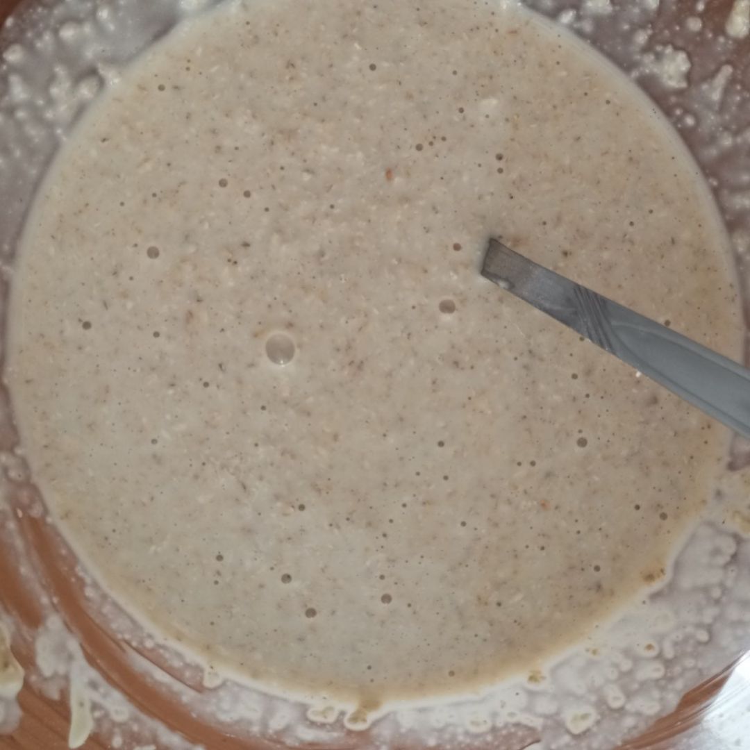 Bizcocho de manzana 🍏 y melocotón 🍑 Paso 3