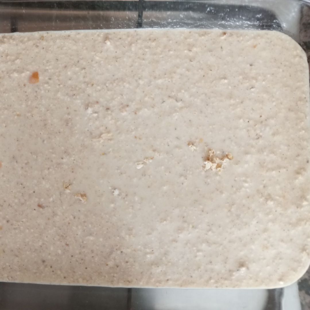 Bizcocho de manzana 🍏 y melocotón 🍑 Paso 4