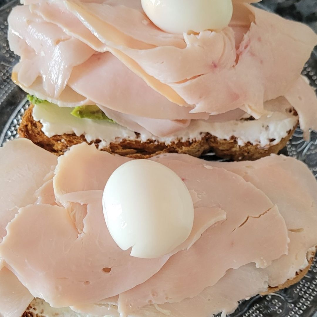 Tostas de pavo Tostas de pavo