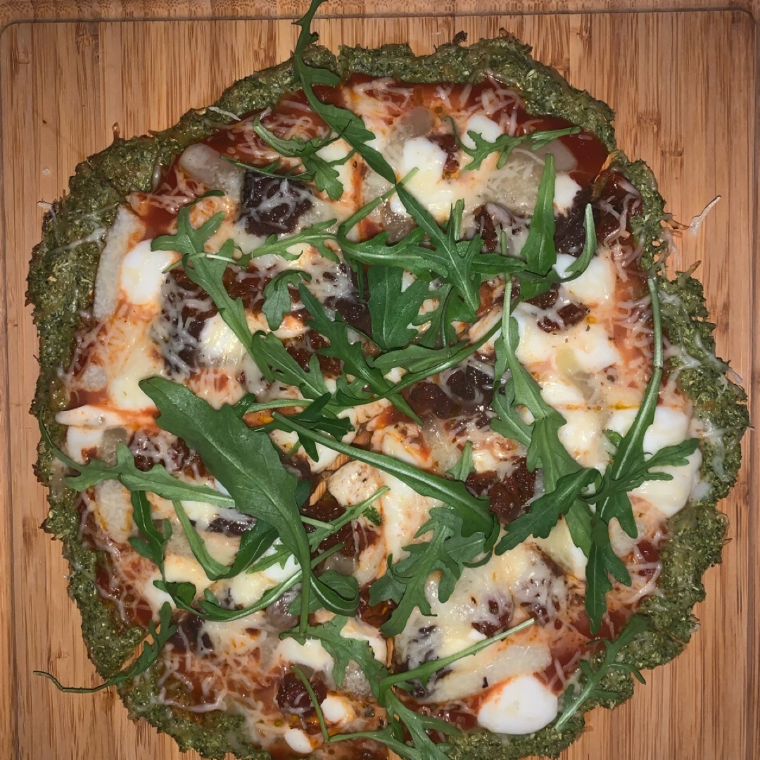 Veggie pizza馃崟 Paso 6 Veggie pizza馃崟 Paso 6