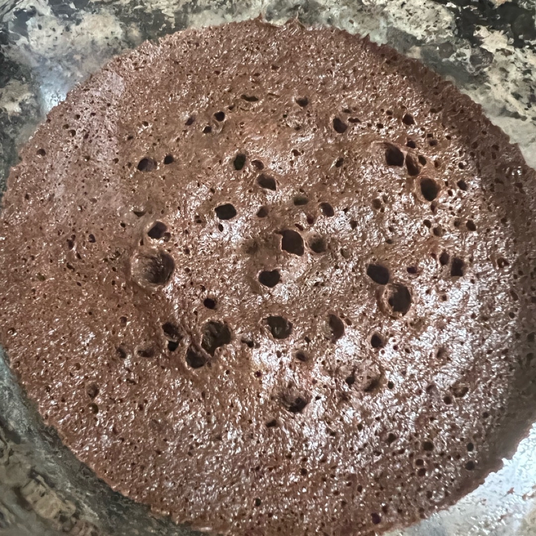 Bizcochito de cacao con 3 ingredientes Paso 2