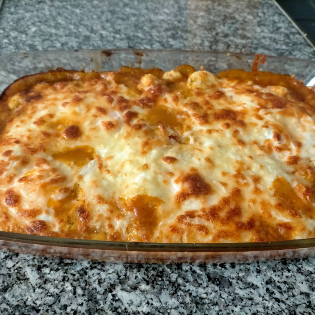 Ñoquis con tomate queso y huevo Ñoquis con tomate queso y huevo