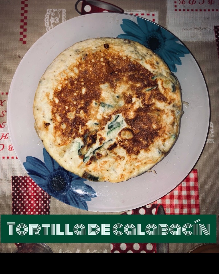 Tortilla de calabacín 