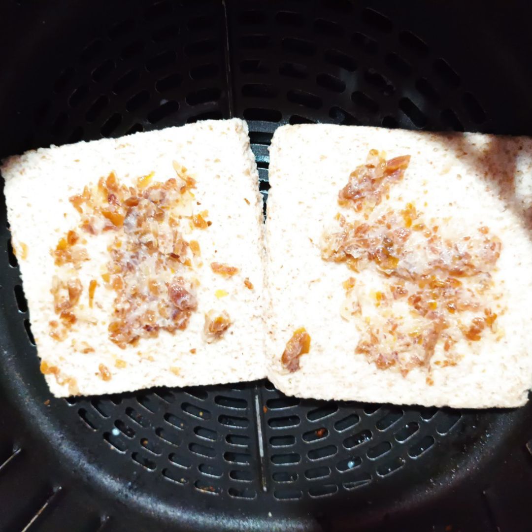 TOSTADAS FRANCESAS EN FREIDORA DE AIRE Paso 2 TOSTADAS FRANCESAS EN FREIDORA DE AIRE Paso 2