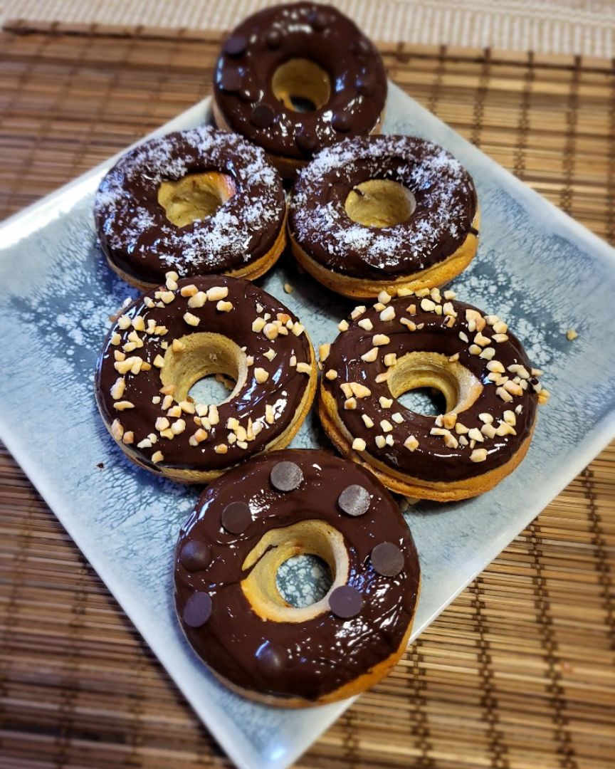 Donuts Proteicos 🍩 Paso 5 Donuts Proteicos 🍩 Paso 5