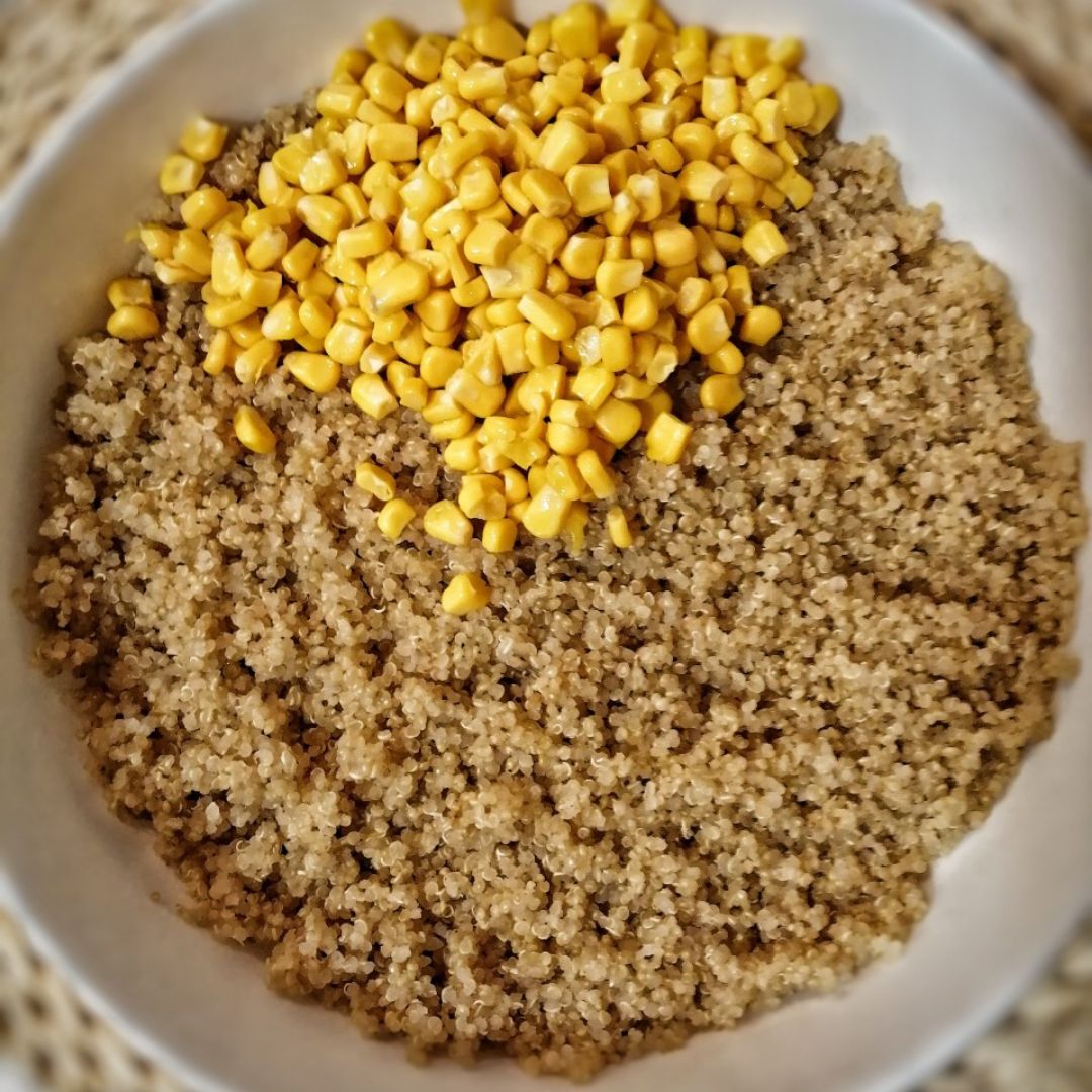 Ensalada de quinoa Paso 1