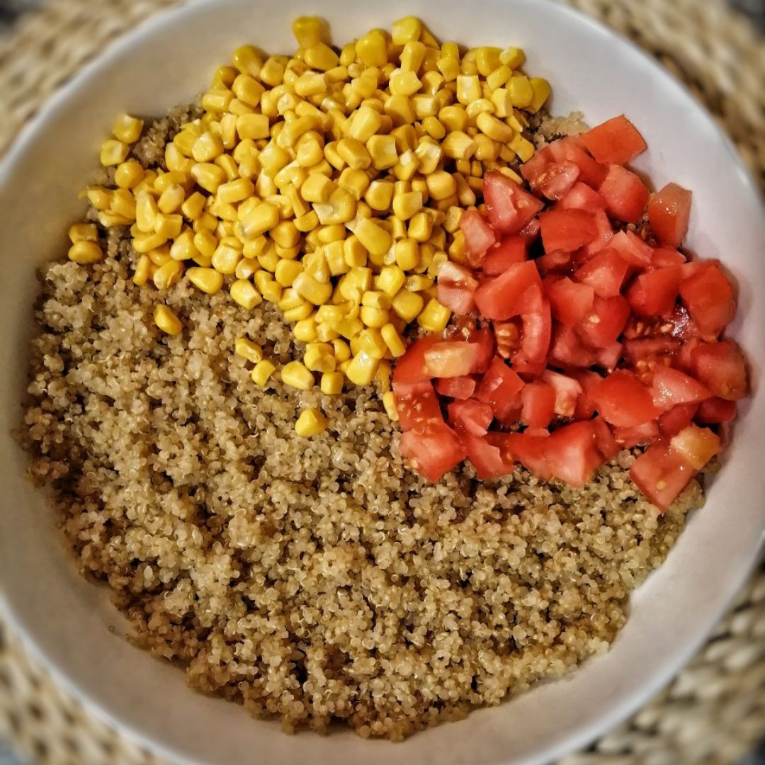 Ensalada de quinoa Paso 1