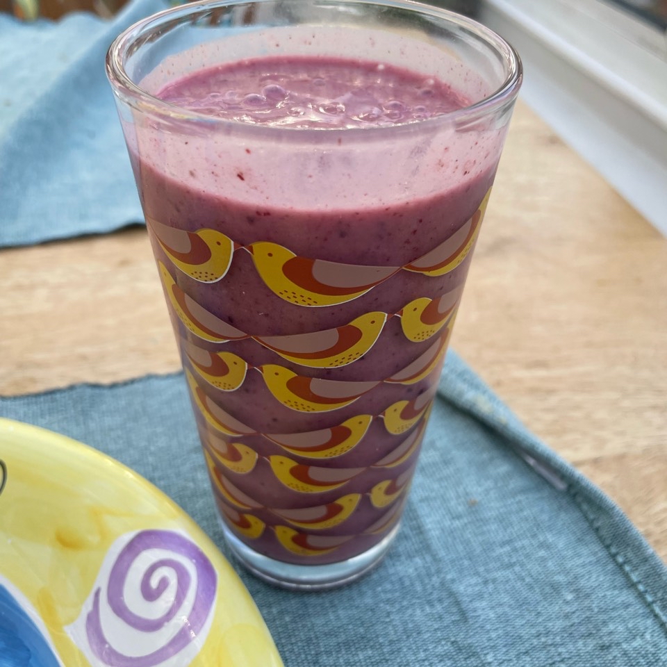 Smoothie de frutos rojos