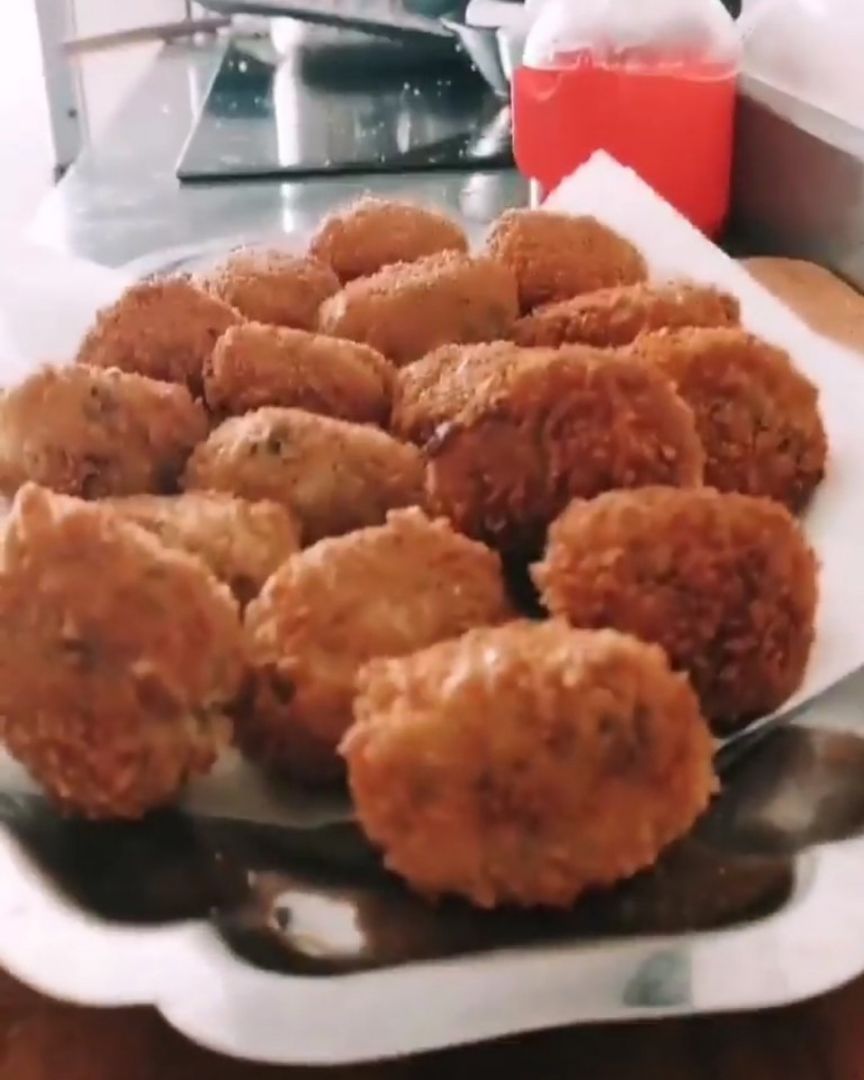 CROQUETAS DE PORTOBELLO TRUFADO 🍄 CROQUETAS DE PORTOBELLO TRUFADO 🍄