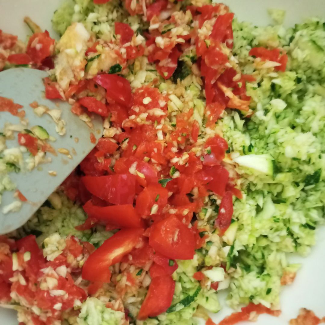 Verduras picadas al horno Paso 2 Verduras picadas al horno Paso 2