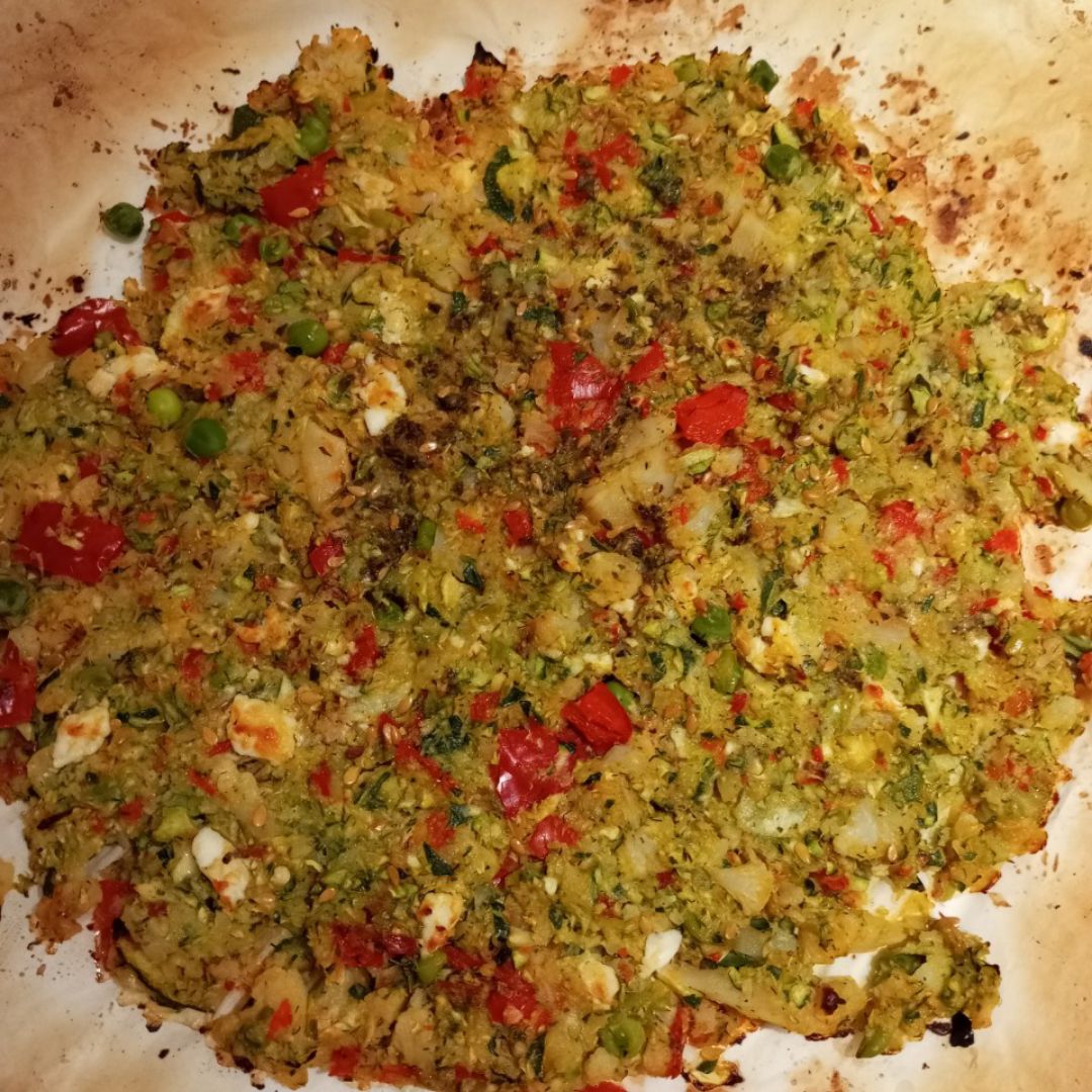 Verduras picadas al horno Paso 5 Verduras picadas al horno Paso 5
