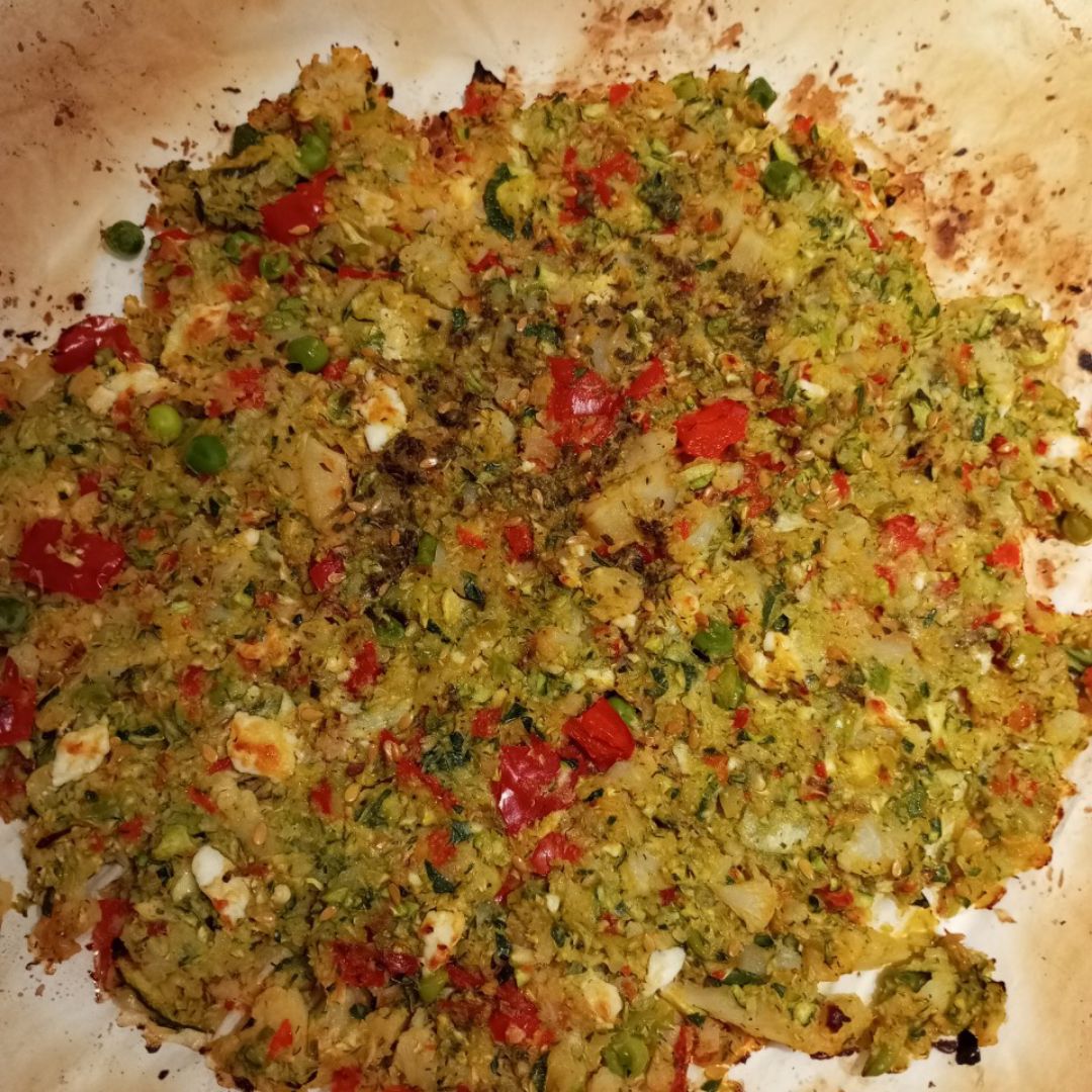 Verduras picadas al horno Paso 5 Verduras picadas al horno Paso 5