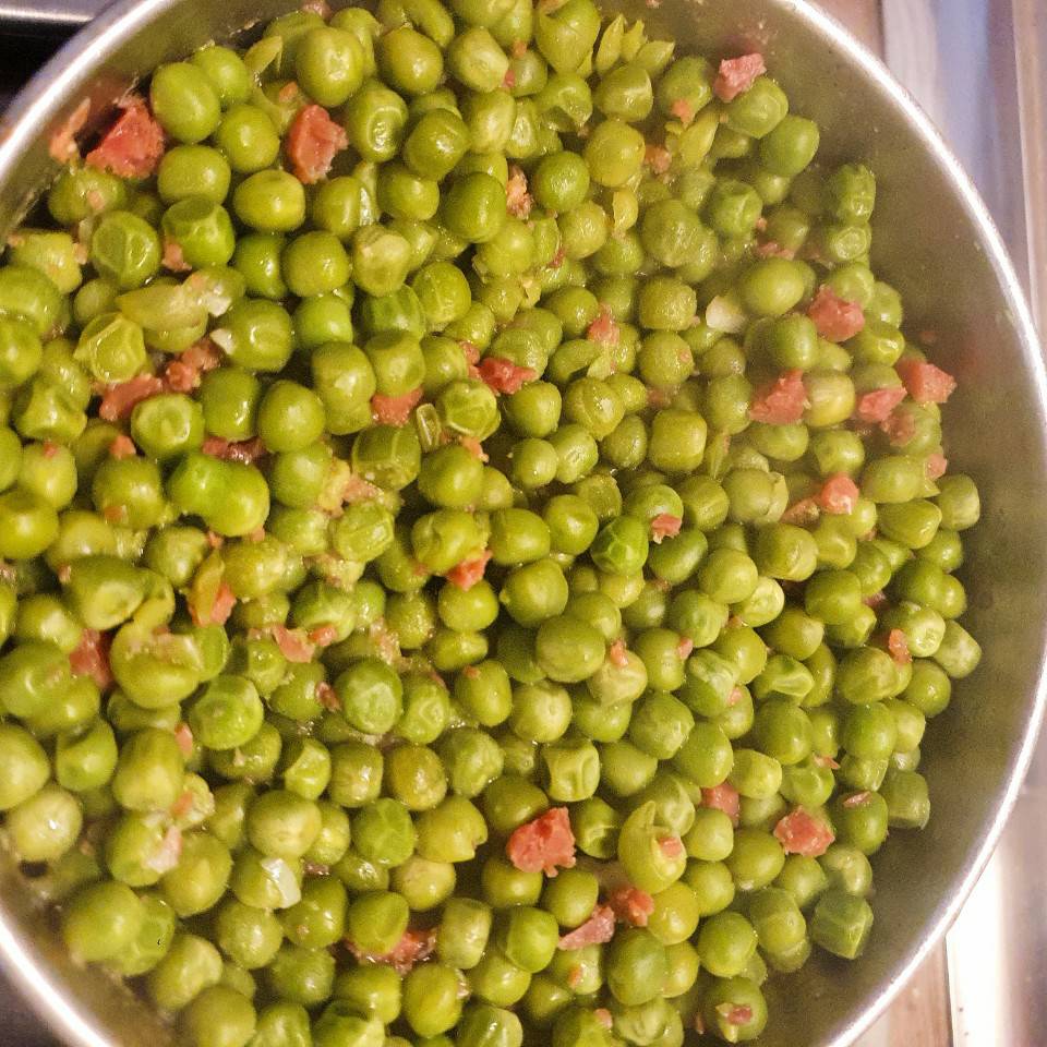 Guisantes con jamon 