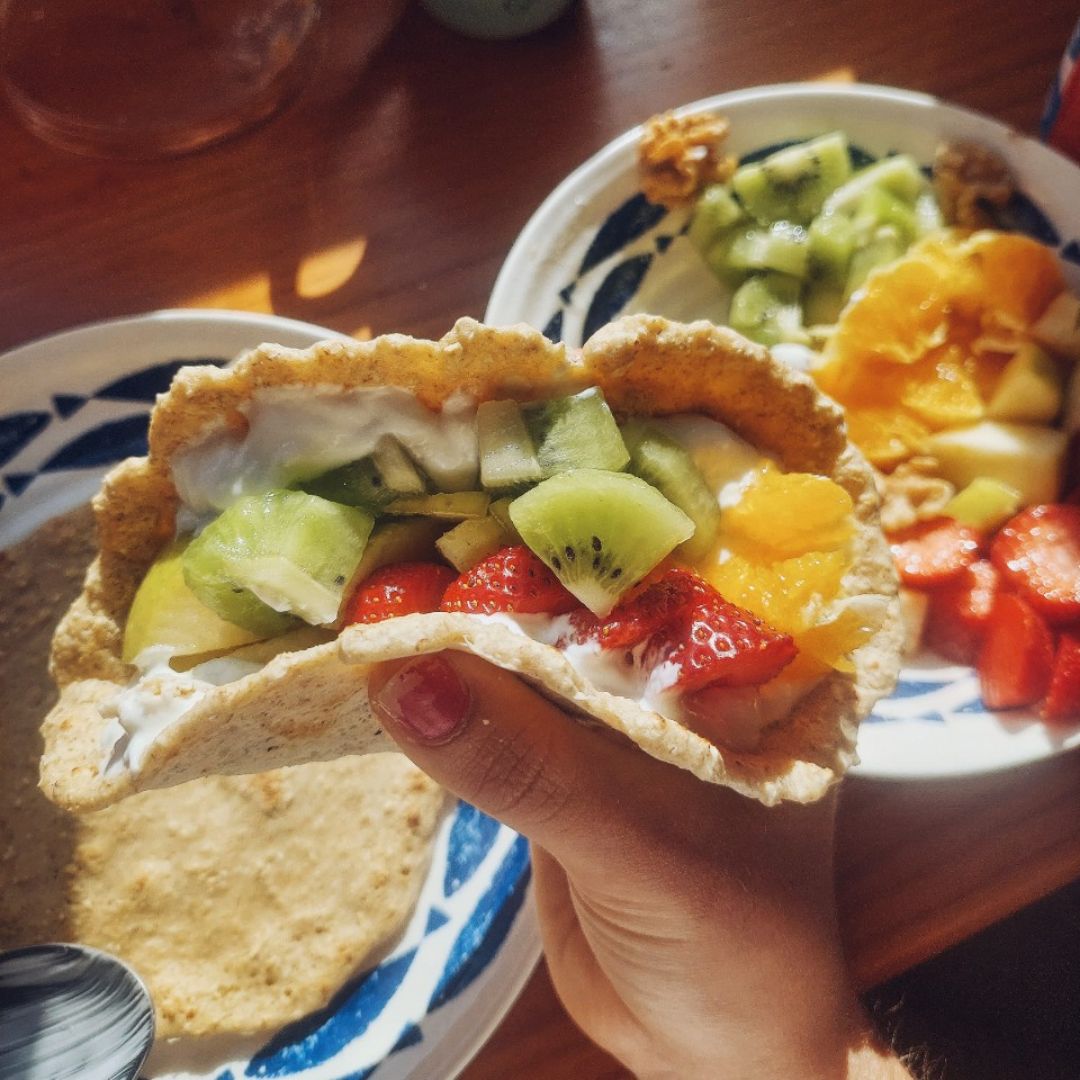 TACOS DE FRUTA🥝💚 TACOS DE FRUTA🥝💚