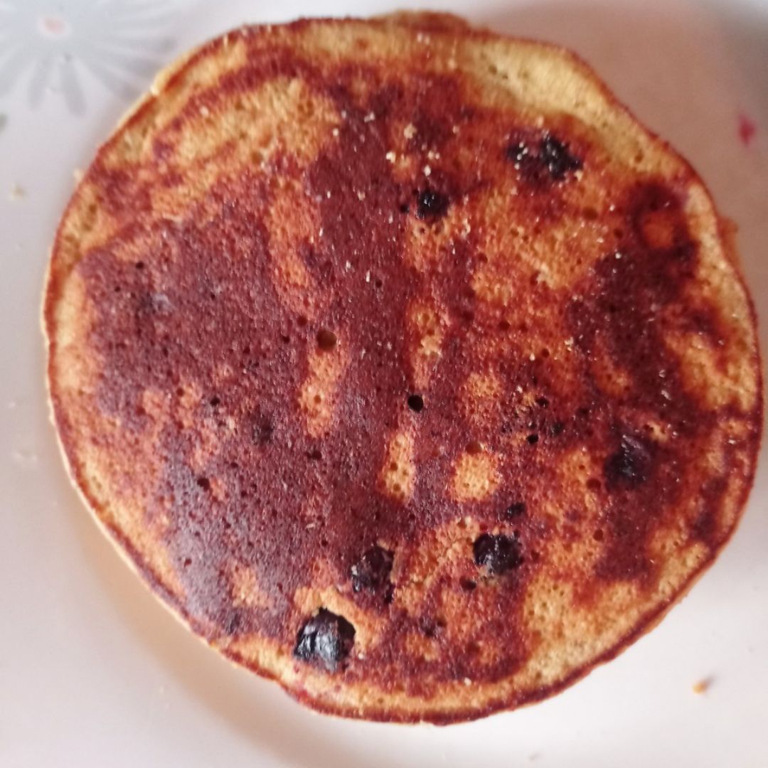 Tortitas 🥞de manzana 🍎 , plátano 🍌y frutos rojos ❤️ Paso 3 Tortitas 🥞de manzana 🍎 , plátano 🍌y frutos rojos ❤️ Paso 3