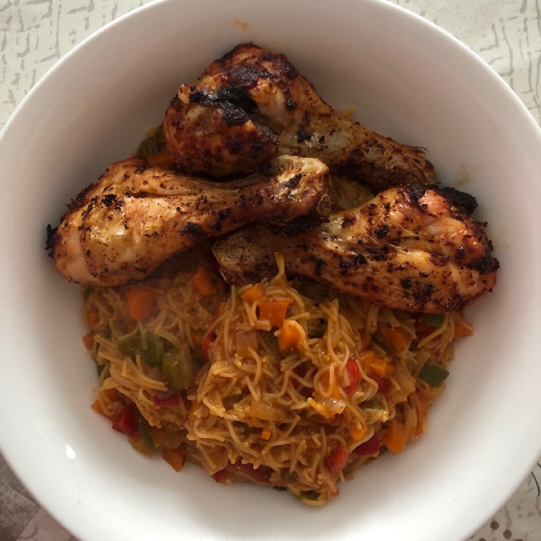 Cazuela de fideos y pollo Cazuela de fideos y pollo