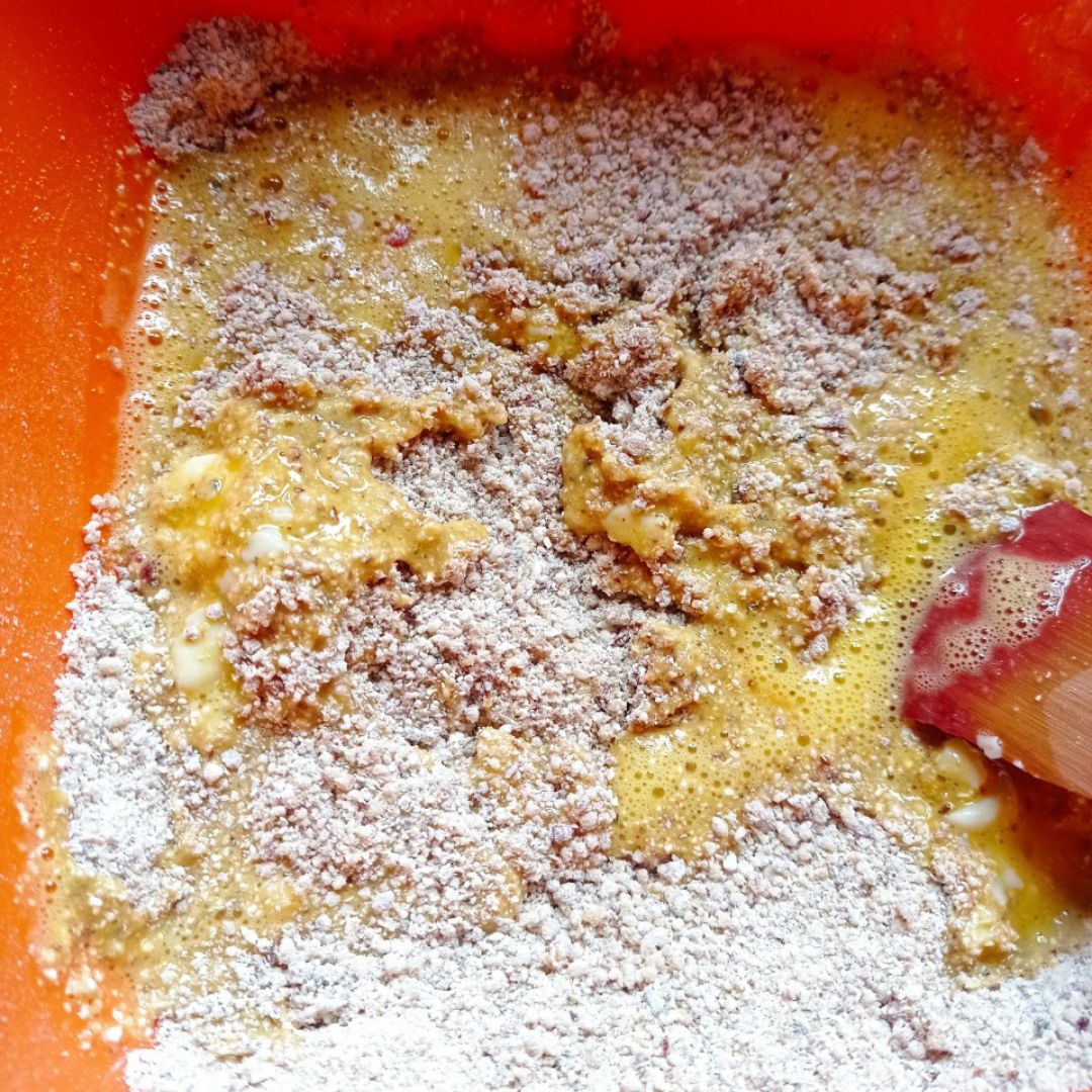Bizcocho de 🎃, patata 💜 y 🍫 en Airfryer 😍 Paso 4 Bizcocho de 🎃, patata 💜 y 🍫 en Airfryer 😍 Paso 4