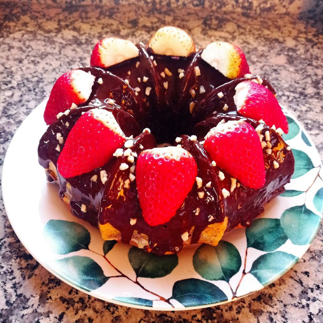 Bizcocho de 🎃, patata 💜 y 🍫 en Airfryer 😍 Paso 10 Bizcocho de 🎃, patata 💜 y 🍫 en Airfryer 😍 Paso 10